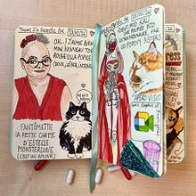 Carnet de gratitude : March 2026 sketchbook