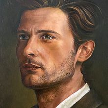 Portrait of a young man with a proud look