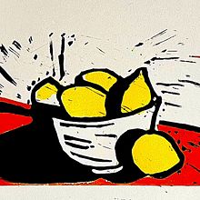 Final project of the course Introduction to Linocut: Creating Poetic Prints